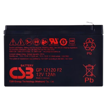 Akumuliatorius CSB GP12120F2 12V 12Ah
