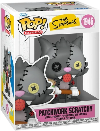 Funko POP figure The Simpsons Patchwork Scratchy