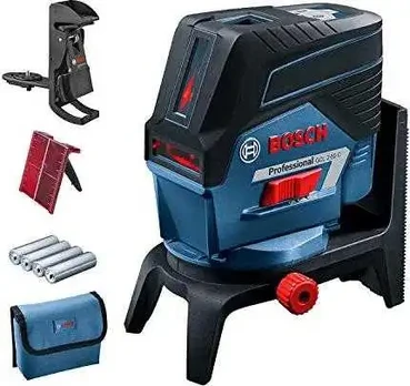 „Bosch GCL 2-50 C“ linijos / taško lygis 20 m 650 nm (