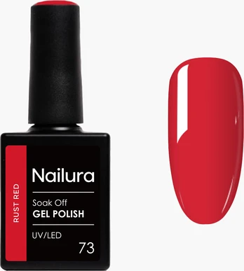 Nailura - Gel Polish 73 - Rust Red - 10 ml