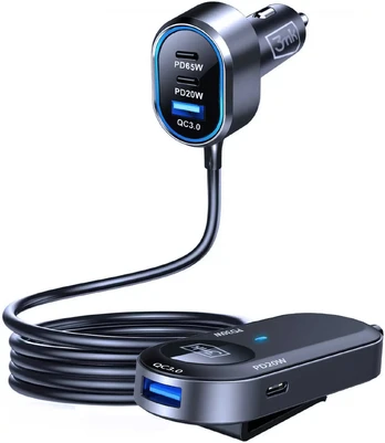 3mk Double Car Charger 135W