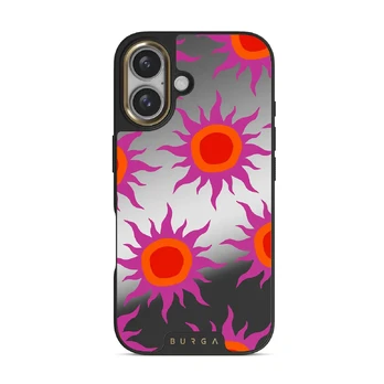 Sunset Glow - iPhone 16 Case, Elite Mirror (MagSafe) / Gold