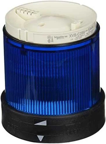 Schneider Electric nuolatinio apšvietimo modulis mėlynas 24V AC/DC LED (XVBC2B6)