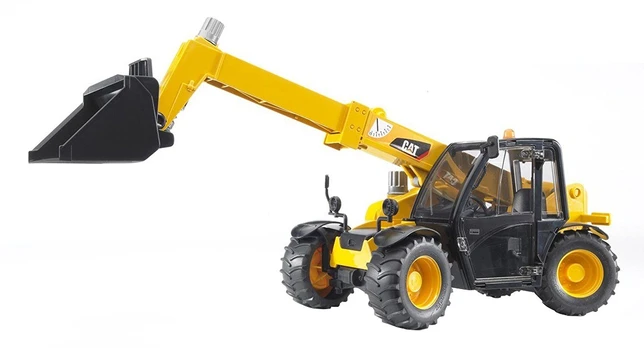 Sunkioji technika Bruder Caterpillar Telehandler 2141, geltona