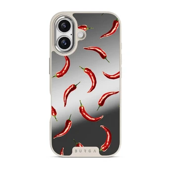Hot Chilli - iPhone 17 Case, Elite Mirror Light (MagSafe) / Silver