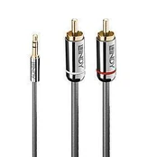GARSO KABELIS 3,5 mm Į PHONO 1M/35333 LINDY