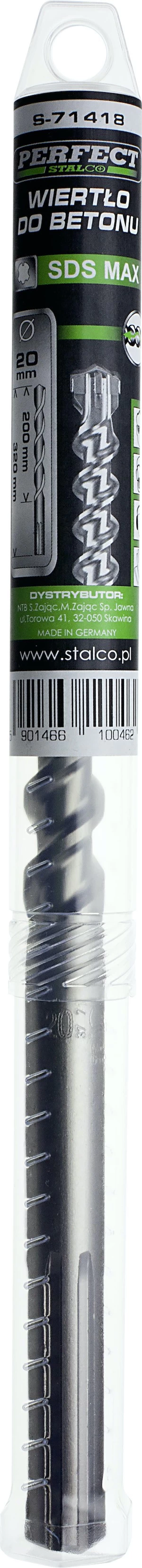 Grąžtas SDS-MAX STALCO PERFECT X5 24,0 x 520 mm
