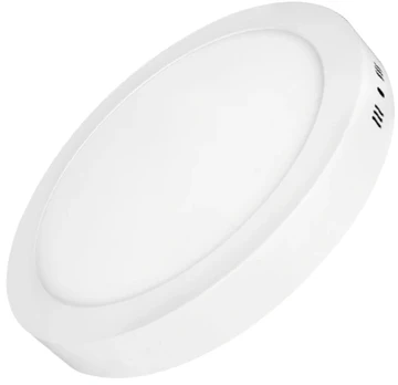 12W LED paviršinė panelė, balta, 2700K