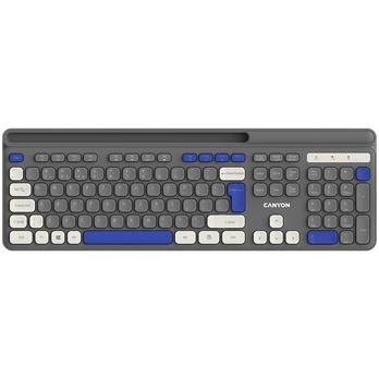 CANYON keyboard HKB-W03 EN AAA Wireless Grey | CNS-HKBW03DG