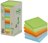 3M Post-It Notes Pad Tower Pack Pastel Rainbow (Pack 16), 76 x 76 mm kaina