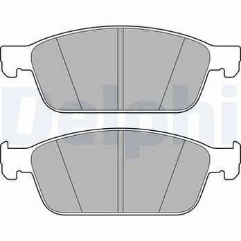 DELPHI LP2495 Brake pad set