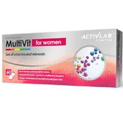 ActivLab MultiVit For Women, 60 kap kaina