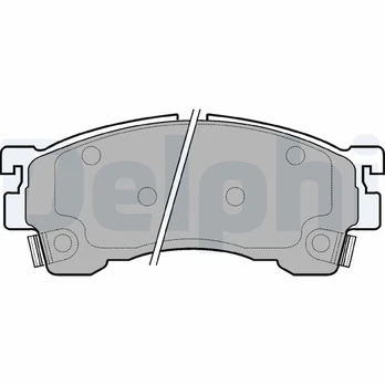 DELPHI LP0801 Brake pad set