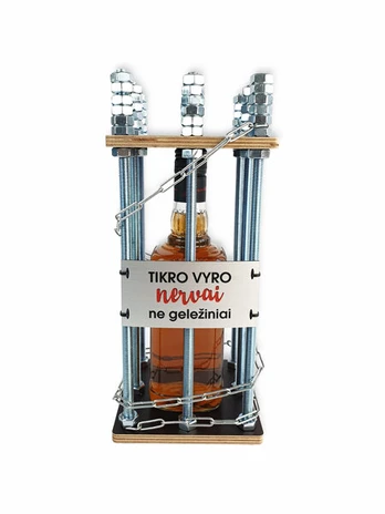 Butelio narvas Tikro vyro nervai ne geležiniai