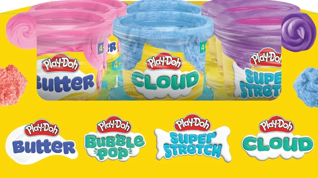 PLAY-DOH modeliavimo masė, asort., 240434EU-PDQ