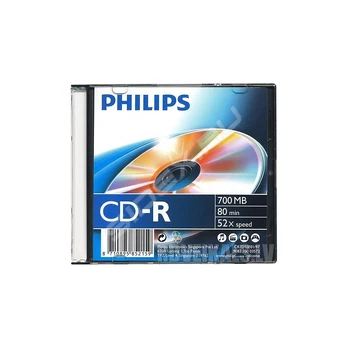 „Philips“ CD-R 80 700 MB plonas dėklas