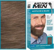 Just For Men Moustache & Beard Color M40 Medium Dark Brown kaina