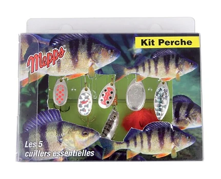 Mepps Kit Perche blizgių rinkinys .