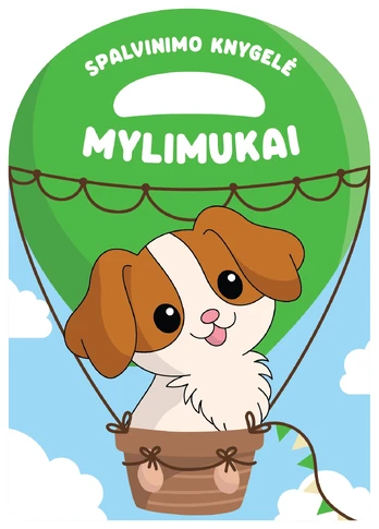 Spalvinimo knygelė Mylimukai, 6 knyga