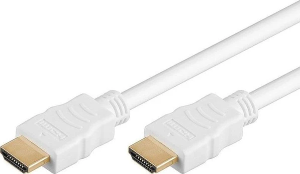 Kabelis PremiumCord HDMI - HDMI 2m balta (kphdme2w)