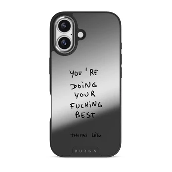 Your Best - iPhone 17 Case, Elite Mirror Dark (MagSafe) / Silver
