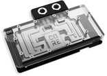 Alphacool Core RX 9070 Quicksilver/Swift GPU Wasserblock, ARGB, mit Backplate - Acryl