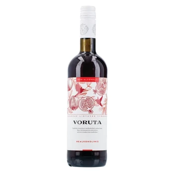 Nealkkoholinis granatų vynas VORUTA (0%), 750 ml