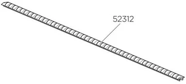 Thule gummiliste til WingBar 959 edge
