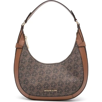 Rankinė per petį moterims, Ruda, Small crescent tz shoulder bag