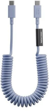 Native Union Pop Cable – USB-C – USB-C laidas, 1,2 m 60W mėlynas (POP-C-AZR)
