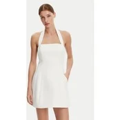 Bardot Kokteilinė suknelė 59857DB1 Balta Slim Fit