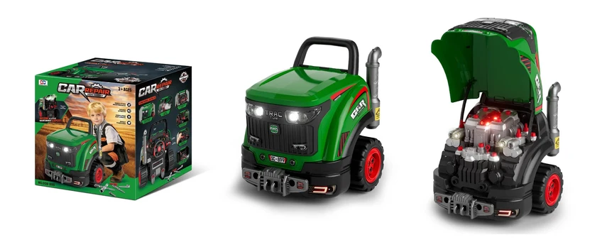 Little Mechanic Green Tractor Set