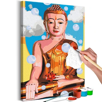 Artgeist Tapybos pagal skaičius rinkinys - Levitating Buddha