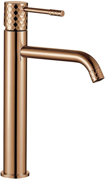 Praustuvo maišytuvas REA Lungo Diamond High, Copper