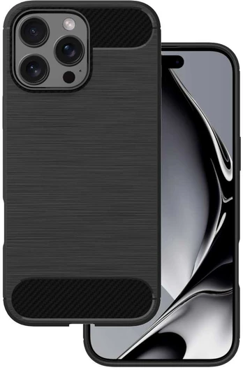 Dėklas Telforceone Simple Juodas case for Samsung Galaxy S25 FE