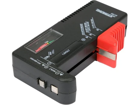 Baterijų testeris | visų rūšių | 1,5V IR 9V (81700)