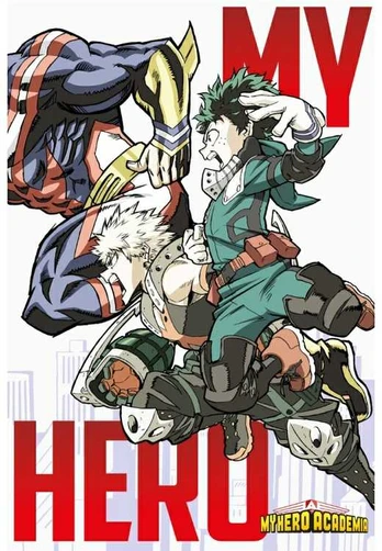 MCU My Hero Academia Fleecetæppe - 130 x 170 cm