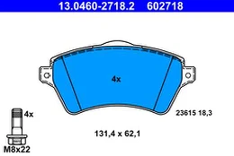 ATE 13.0460-2718.2 Brake pad set