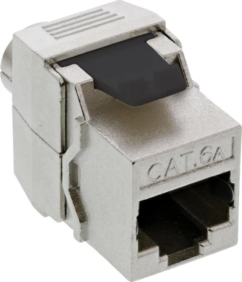InLine® RJ45 Keystone Jack Snap-In modulis Cat.6a