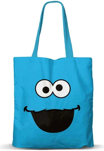 Karactermania Sesame Street Cookie Monster shooping bag