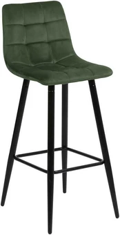 Bar chair CHILLI forest žalias velvet kaina