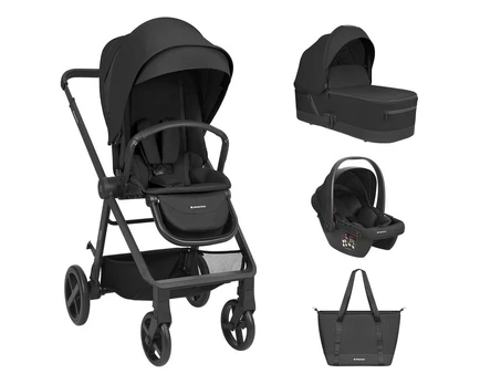 Universalus vežimėlis KikkaBoo Mia 3in1 Black