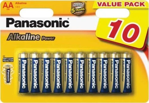 Panasonic Baterija Power AA / R6 10 vnt.