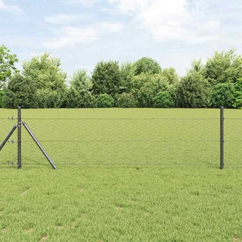 Hexagoninė tvora Pilka 0.8x100 m Plienas