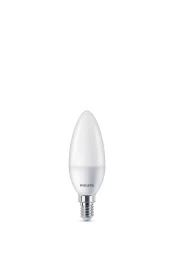 LED lemputės PHILIPS, E14, B38, 2700 K, 7W (=60W), 806 lm, NON-DIM, 2 vnt. kaina