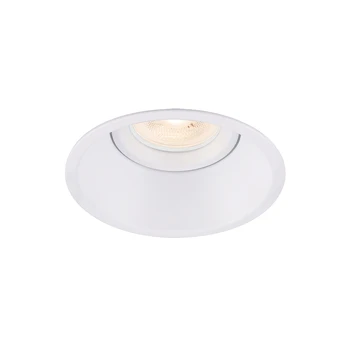 Įleidžiamas GU10 Taškinis Šviestuvas, Baltas Matinis, Ø9.3 cm