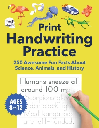 Print Handwriting Practice for Kids 8-12