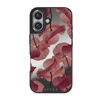 Tender Kiss - iPhone 16 Case, Elite Mirror (MagSafe) / Gunmetal