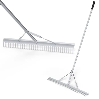 Bonideco Select Grėblys 91x10x174cm., sidabrinės spalvos