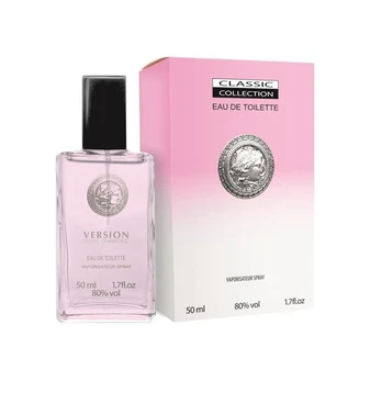 Tualetinis vanduo Classic Collection Version Shine Diamond EDT moterims, 50 ml